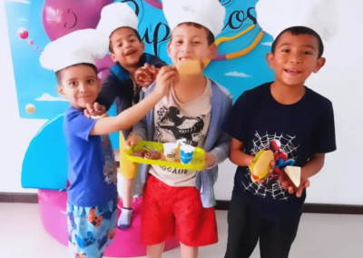 niños en chefcitos
