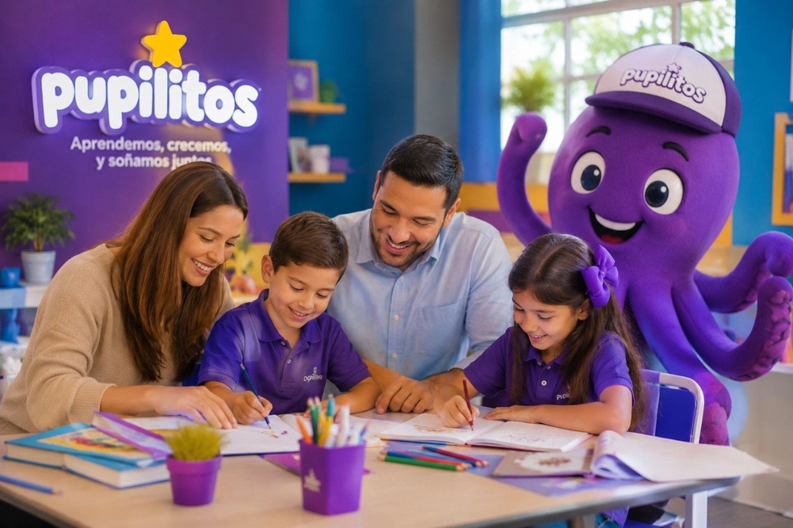 familia acompañando el proceso en pupilitos